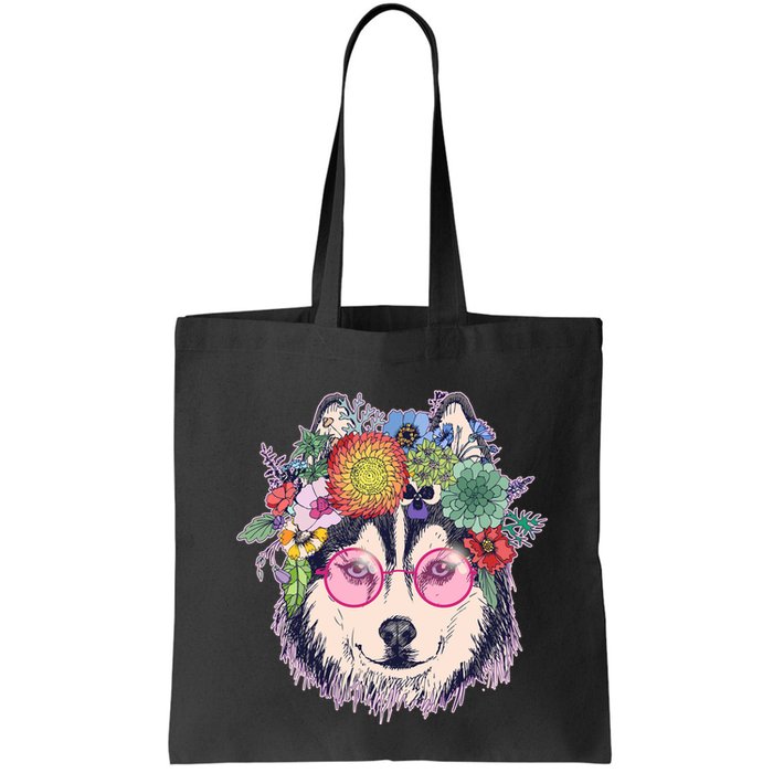 Hippy Hipster Flower Crown Dog Bag