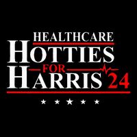 Healthcare Hotties For Harris 24 Design Flatbill Hat