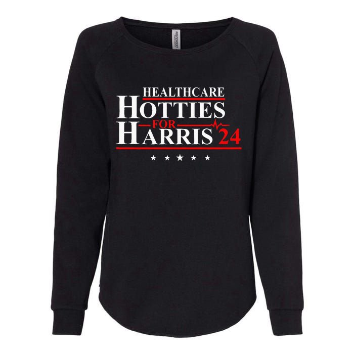 Healthcare Hotties For Harris 24 Design Womens California Wash Sweatshirt