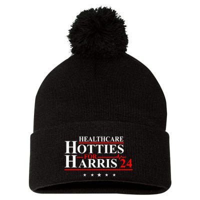Healthcare Hotties For Harris 24 Design Pom Pom 12in Knit Beanie