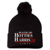 Healthcare Hotties For Harris 24 Design Pom Pom 12in Knit Beanie