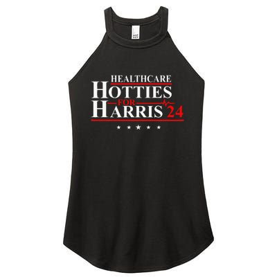 Healthcare Hotties For Harris 24 Design Women's Perfect Tri Rocker Tank