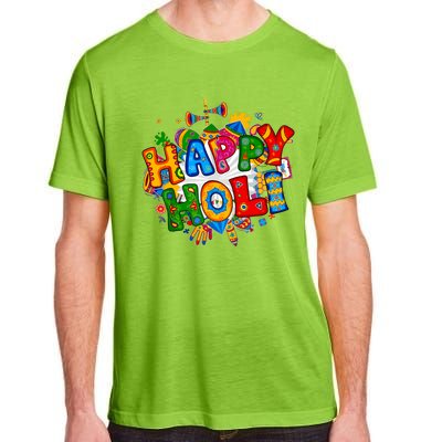 Happy Holi Festival Colors India Hindu Adult ChromaSoft Performance T-Shirt