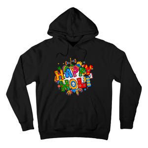 Happy Holi Festival Colors India Hindu Tall Hoodie