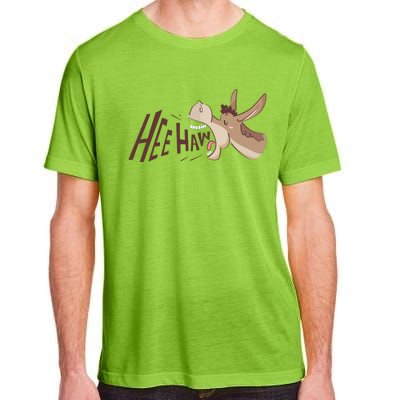 Hee Haw Funny Donkey Laughs Adult ChromaSoft Performance T-Shirt