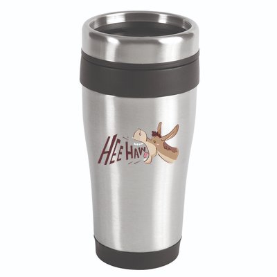 Hee Haw Funny Donkey Laughs 16oz Travel Tumbler