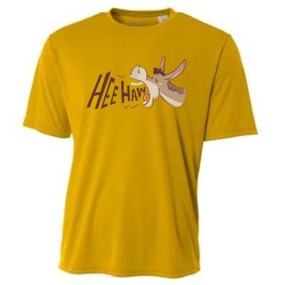 Hee Haw Funny Donkey Laughs Cooling Performance Crew T-Shirt