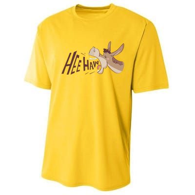 Hee Haw Funny Donkey Laughs Performance Sprint T-Shirt