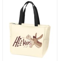 Hee Haw Funny Donkey Laughs Zip Tote Bag