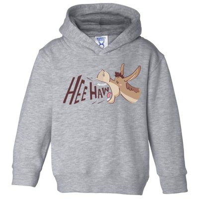 Hee Haw Funny Donkey Laughs Toddler Hoodie