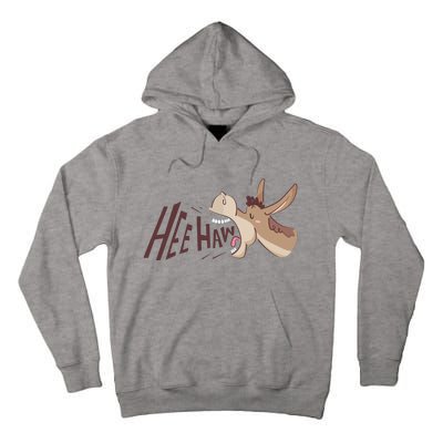 Hee Haw Funny Donkey Laughs Tall Hoodie