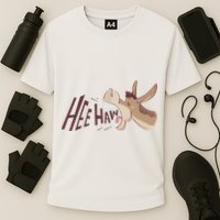 Hee Haw Funny Donkey Laughs Cooling Performance Crew T-Shirt