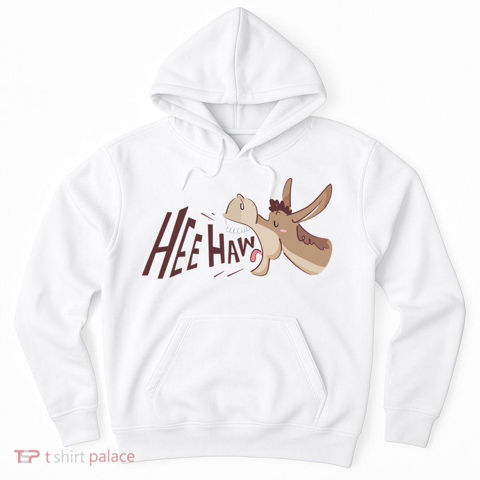 Hee Haw Funny Donkey Laughs Hoodie