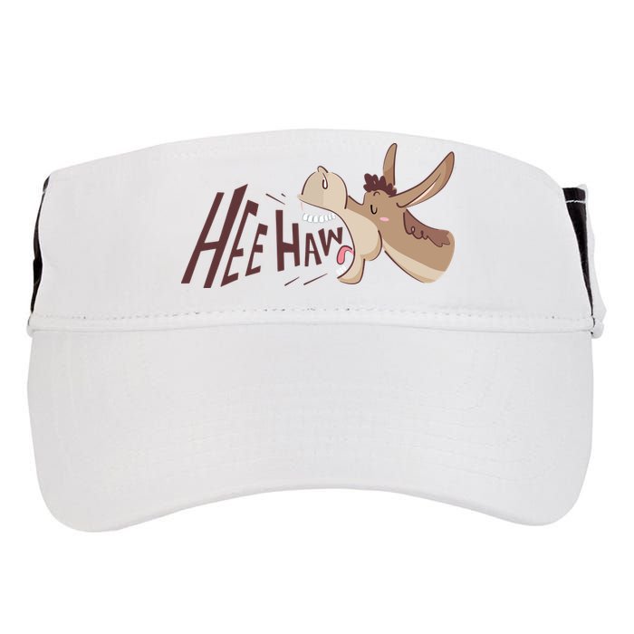Hee Haw Funny Donkey Laughs Adult Drive Performance Visor