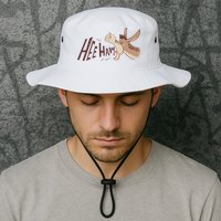 Hee Haw Funny Donkey Laughs Bucket Hat