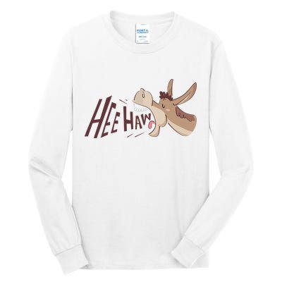 Hee Haw Funny Donkey Laughs Tall Long Sleeve T-Shirt