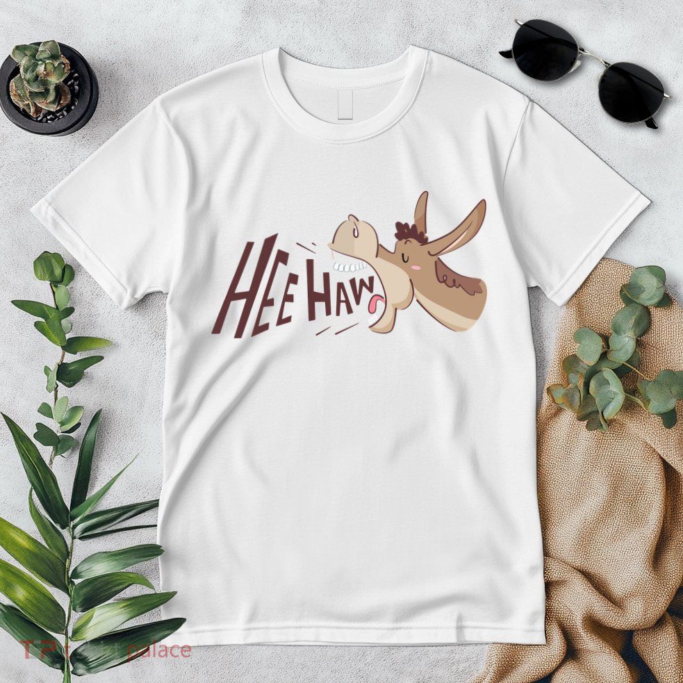 Hee Haw Funny Donkey Laughs Premium T-Shirt