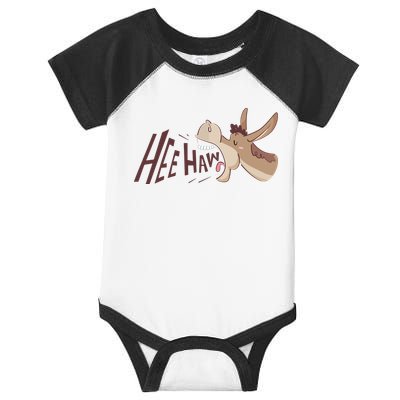 Hee Haw Funny Donkey Laughs Infant Baby Jersey Bodysuit