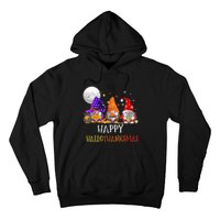 Happy Hallothanksmas Gnomes Halloween Christmas Thanksgiving Hoodie