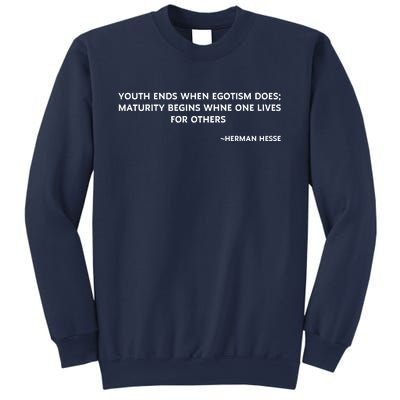 Hermann Hesse Gertrude Book Quote Sweatshirt