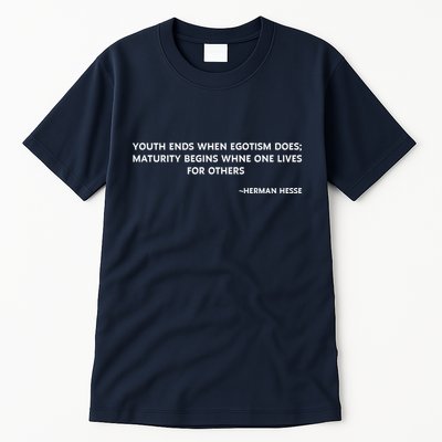 Hermann Hesse Gertrude Book Quote Tall T-Shirt