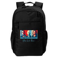 Hope Heal Grow Yes We Kam President Democrat Election Backpack