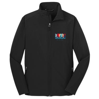 Hope Heal Grow Yes We Kam President Democrat Election Core Soft Shell Jacket