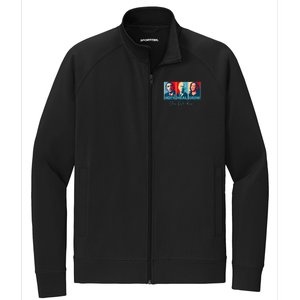 Hope Heal Grow Yes We Kam President Democrat Election Stretch Full-Zip Cadet Jacket