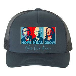 Hope Heal Grow Yes We Kam President Democrat Election Yupoong Adult 5-Panel Trucker Hat