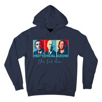 Hope Heal Grow Yes We Kam President Democrat Election Hoodie