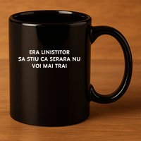 Hermann Hesse Gertrude Book Quote In Romanian 11oz C Handle Ceramic Mug