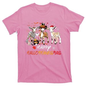 Happy Hallothanksmas Goats T-Shirt