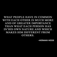 Hermann Hesse Gertrude Book Quote What People Have In Common Sustainable Bucket Hat