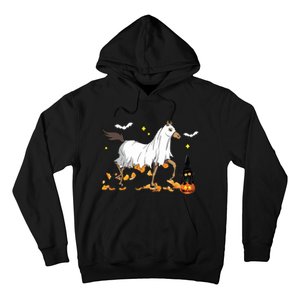 Halloween Horse Ghost Cowboy Western Halloween Hoodie