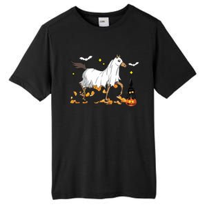 Halloween Horse Ghost Cowboy Western Halloween Tall Fusion ChromaSoft Performance T-Shirt