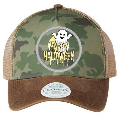 Happy Halloween Ghost Cute And Spooky Legacy Tie Dye Trucker Hat