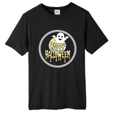 Happy Halloween Ghost Cute And Spooky Tall Fusion ChromaSoft Performance T-Shirt