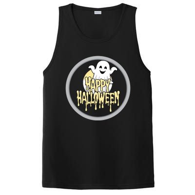 Happy Halloween Ghost Cute And Spooky PosiCharge Competitor Tank