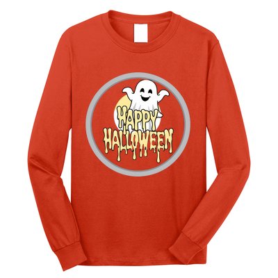 Happy Halloween Ghost Cute And Spooky Long Sleeve Shirt