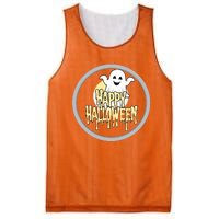 Happy Halloween Ghost Cute And Spooky Mesh Reversible Basketball Jersey Tank