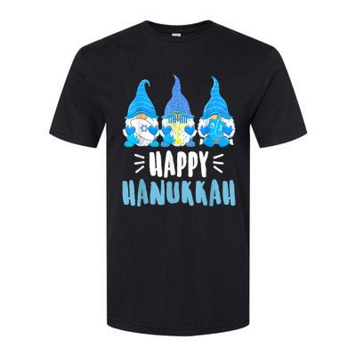 Happy Hanukkah Gnomes Jewish Gnome Lover Chanukah Softstyle CVC T-Shirt