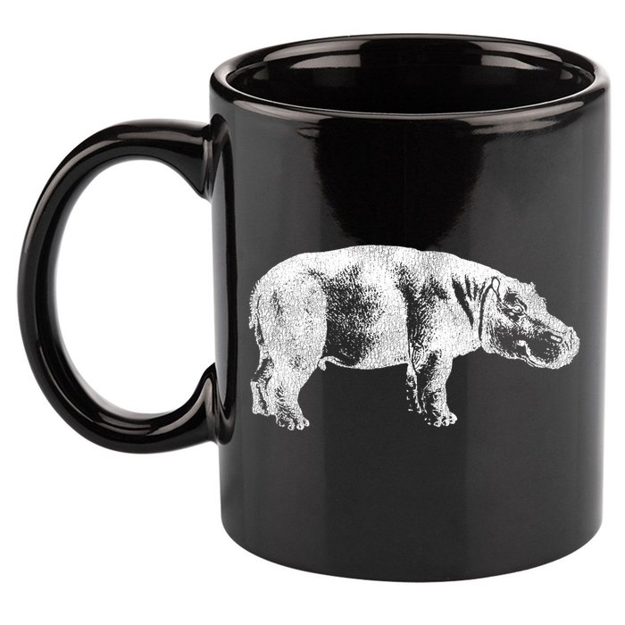 Hippopotamus Hippo Gift 11oz C Handle Ceramic Mug