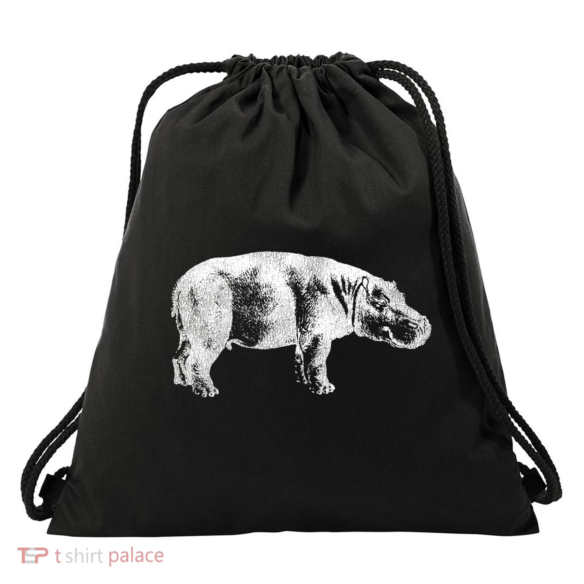 Hippopotamus Hippo Gift Drawstring Bag