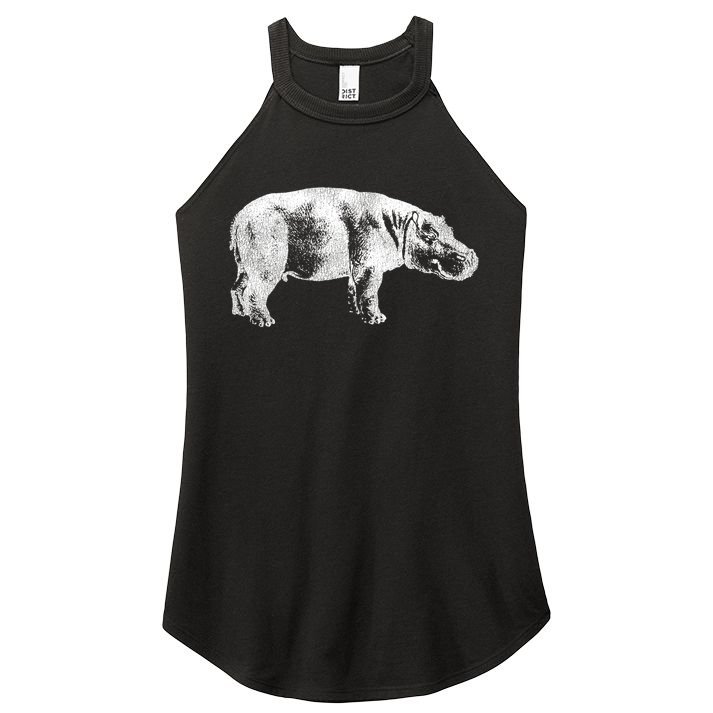 Hippopotamus Hippo Gift Women's Perfect Tri Rocker Tank