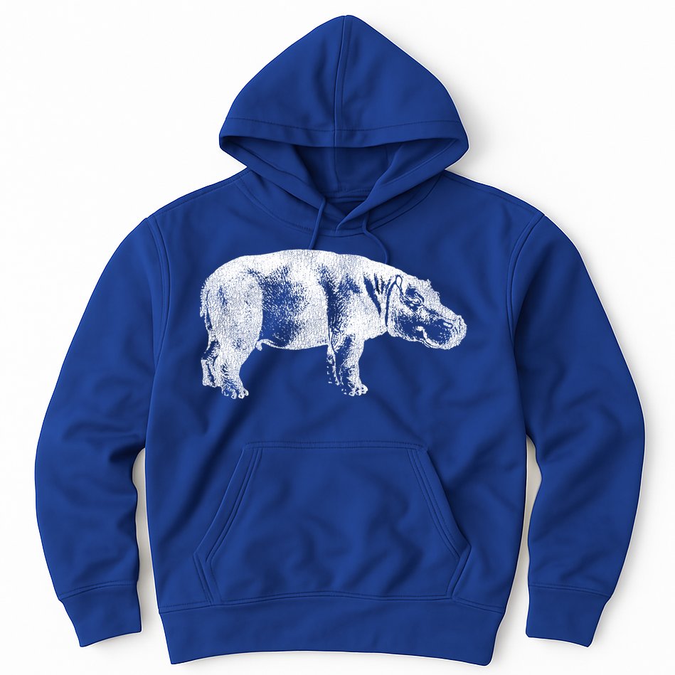 Hippopotamus Hippo Gift Hoodie