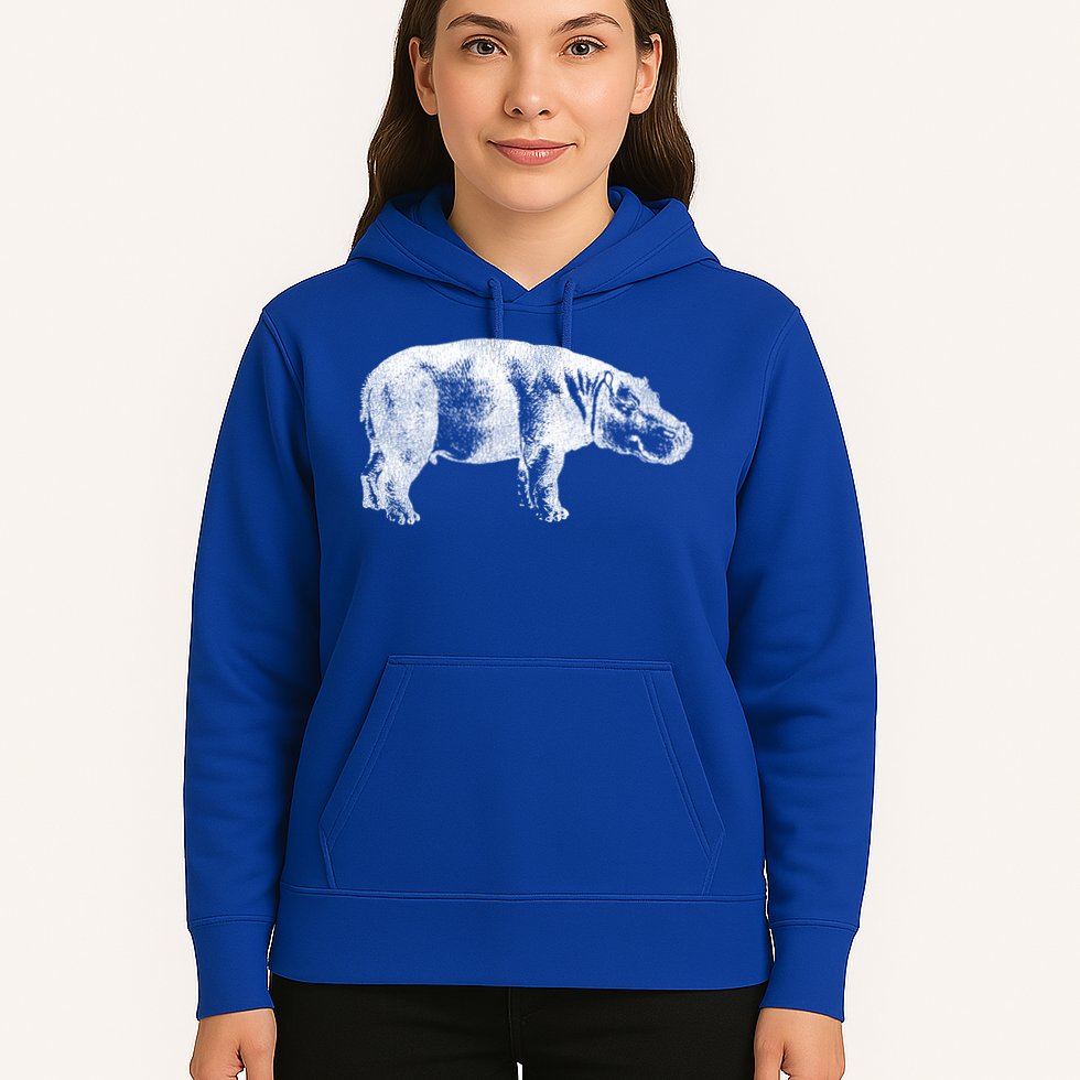Hippopotamus Hippo Gift Hoodie