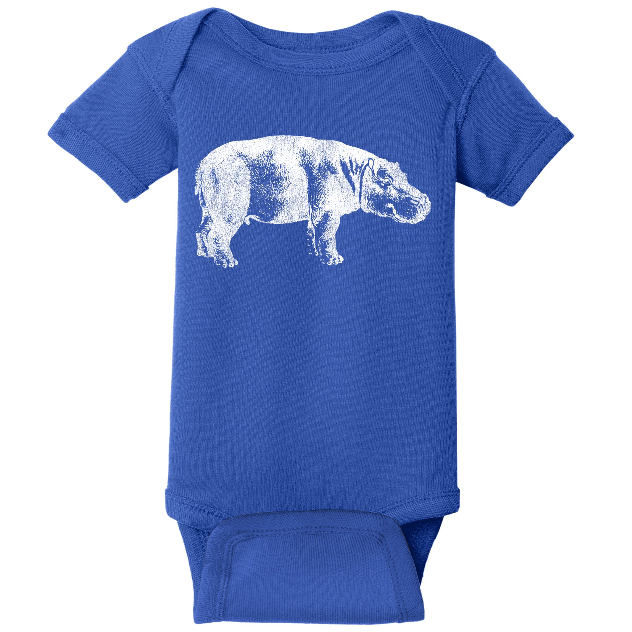 Hippopotamus Hippo Gift Baby Bodysuit