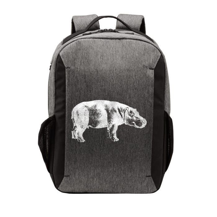 Hippopotamus Hippo Gift Vector Backpack