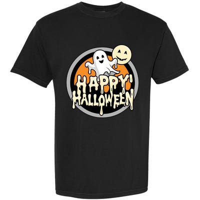 Happy Halloween Ghost Cute And Spooky Garment-Dyed Heavyweight T-Shirt