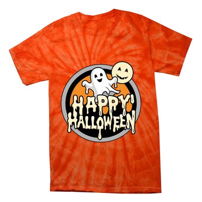 Happy Halloween Ghost Cute And Spooky Tie-Dye T-Shirt
